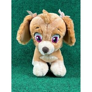 Build-A-Bear Nickelodeon‎ Plush Skye Paw Patrol Dog Pink Collar Stuffed Animal